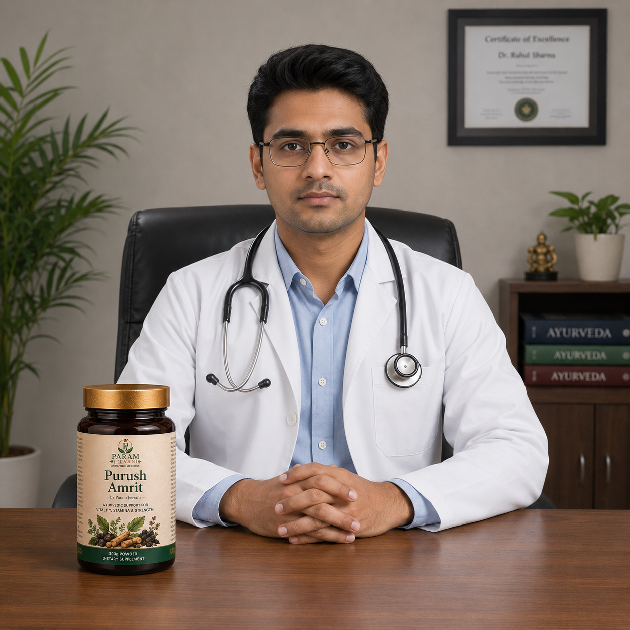 परम जीवनी पुरुष अमृत: पुरुषों की ऊर्जा, स्टैमिना और वाइटैलिटी के लिए आयुर्वेदिक सहयोग