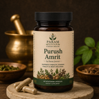 Purush Amrit by Param Jeevani (Powder & Capsule)