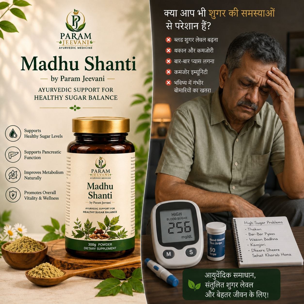 Madhu Shanti by Param Jeevani (Powder & Capsules)