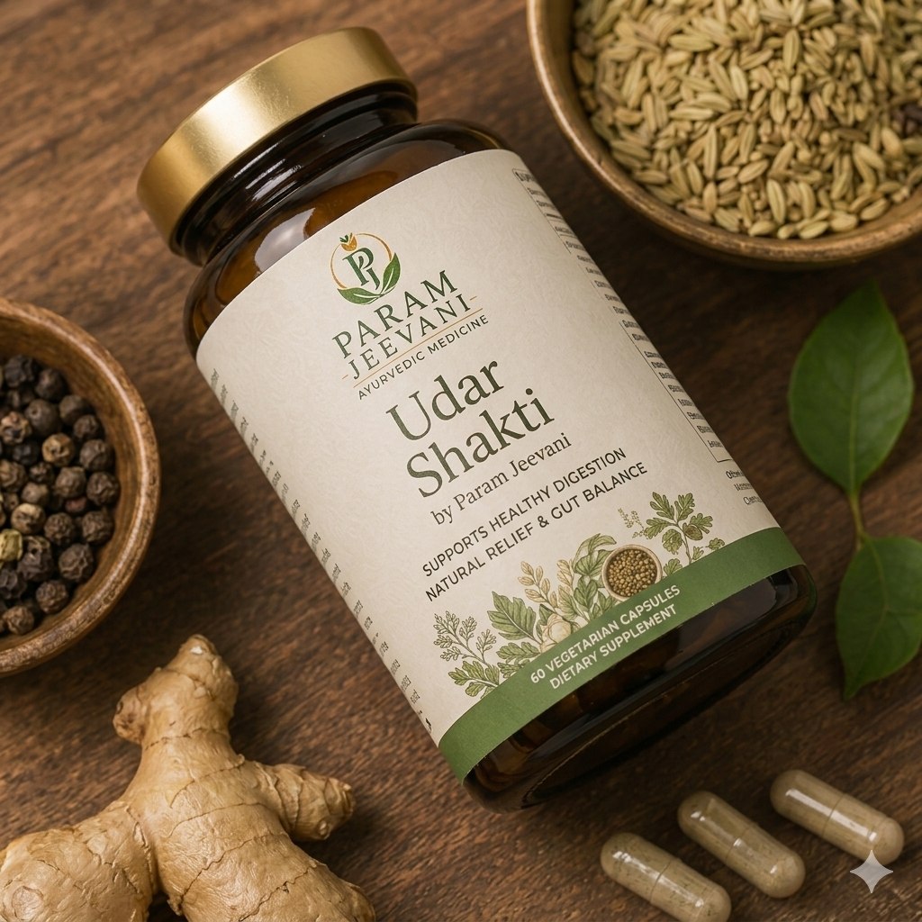 Udar Shakti by Param Jeevani (Powder & Capsule)