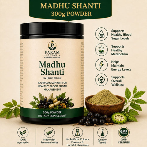 Madhu Shanti by Param Jeevani (Powder & Capsules)