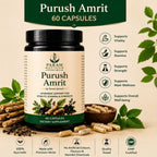 Purush Amrit by Param Jeevani (Powder & Capsule)